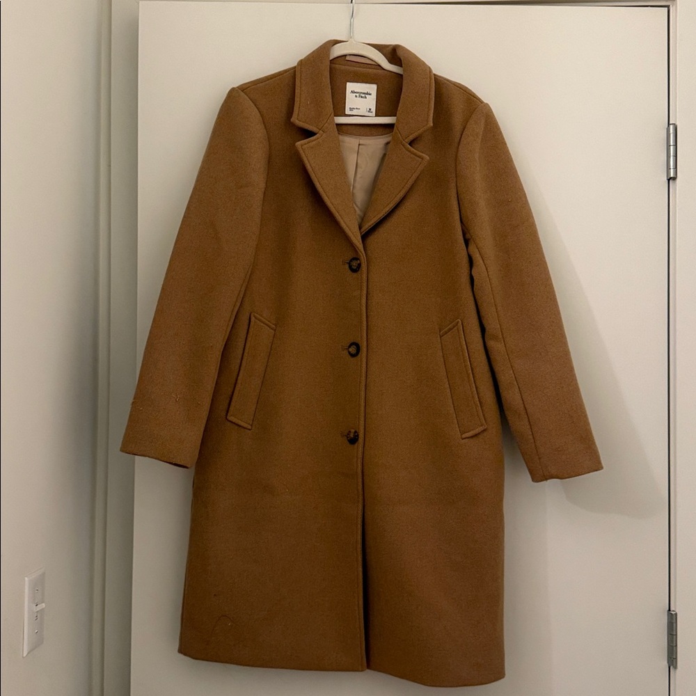 Abercrombie & Fitch Camel Coat